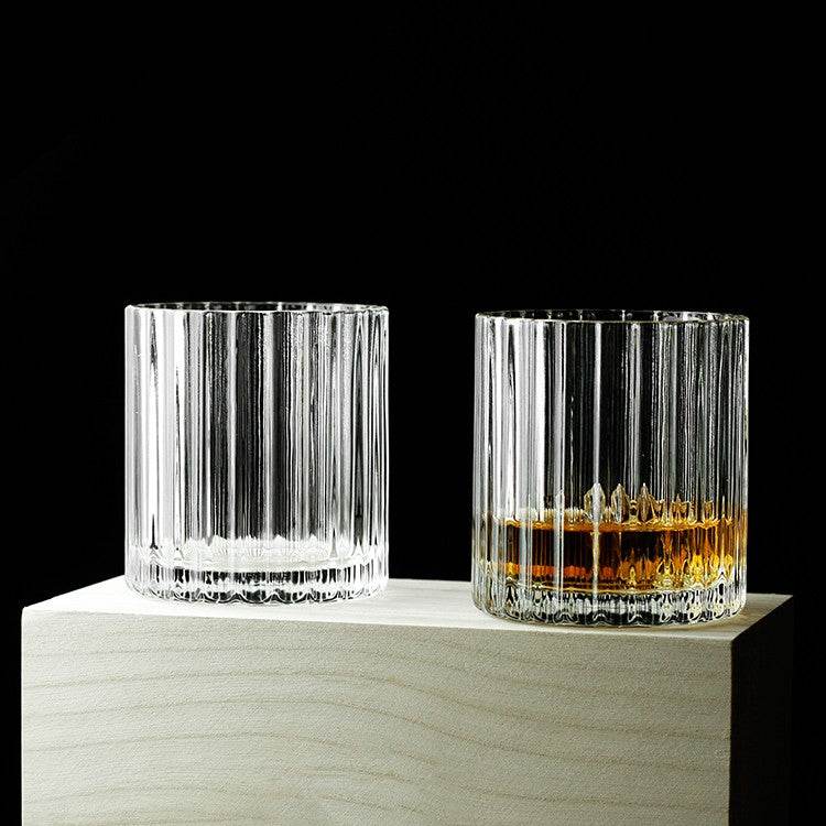 Crystal Glass Water Cup Box Set - Mubimart