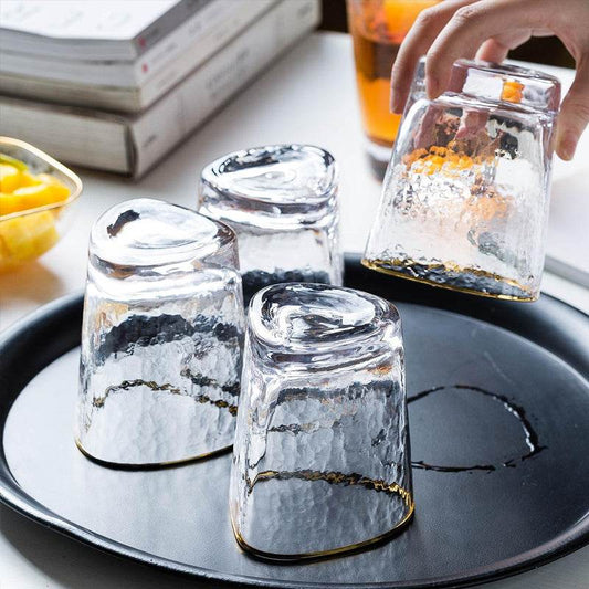 Crystal Glass Whiskey Glass Set - Mubimart