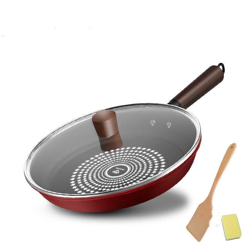 Crystal Medical Stone Non-stick Pan - Mubimart
