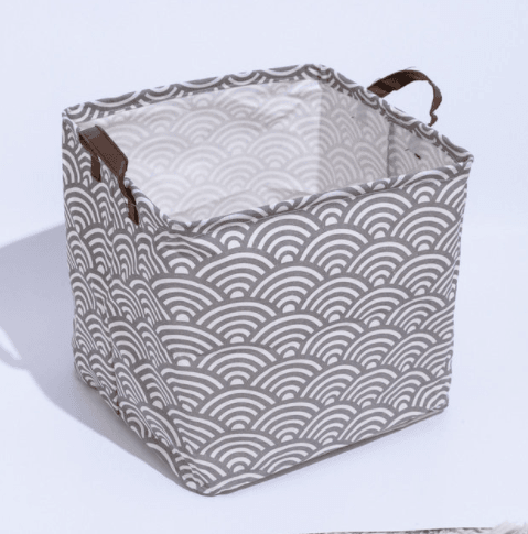Cube Storage Box Canvas Fabric Basket Toy Organiz - Mubimart