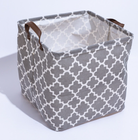 Cube Storage Box Canvas Fabric  Basket Toy Organiz - Mubimart -  