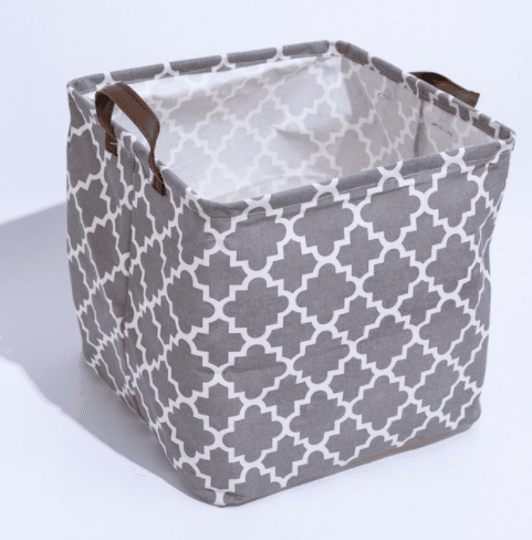 Cube Storage Box Canvas Fabric Basket Toy Organiz - Mubimart