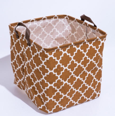 Cube Storage Box Canvas Fabric  Basket Toy Organiz - Mubimart -  