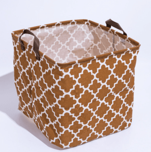 Cube Storage Box Canvas Fabric Basket Toy Organiz - Mubimart