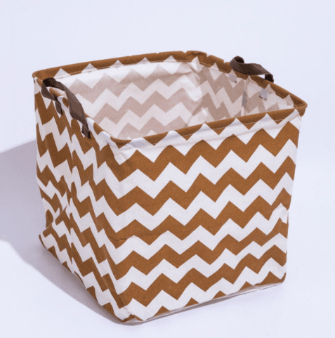 Cube Storage Box Canvas Fabric Basket Toy Organiz - Mubimart