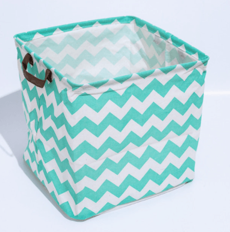 Cube Storage Box Canvas Fabric Basket Toy Organiz - Mubimart