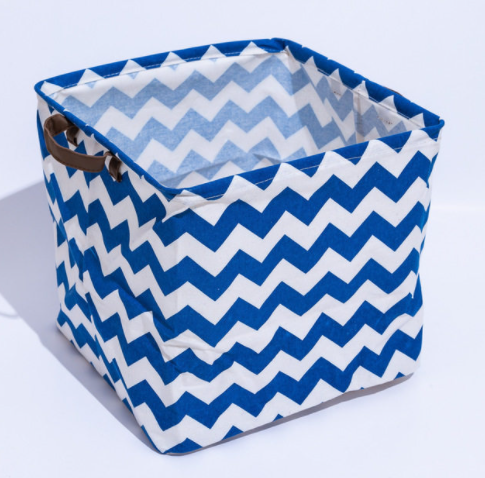 Cube Storage Box Canvas Fabric  Basket Toy Organiz - Mubimart -  