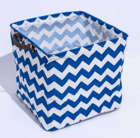Cube Storage Box Canvas Fabric Basket Toy Organiz - Mubimart