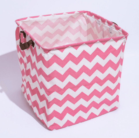 Cube Storage Box Canvas Fabric Basket Toy Organiz - Mubimart