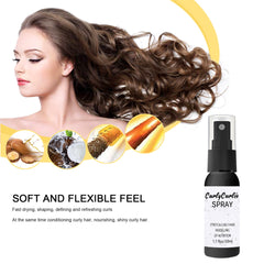 Curly Hair Styling Oil Moisturizing Mist - Mubimart -  