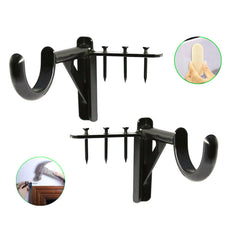 Curtain Rod Bracket Suspension Type - Mubimart - Shower curtain rod 