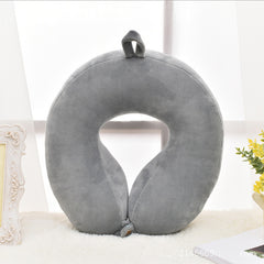 Custom Creative U Travel Pillow Shaped Plane Travel Sambo U-shaped Pillow Neck Pillow Neck Guard Spot Wholesale - Mubimart -  