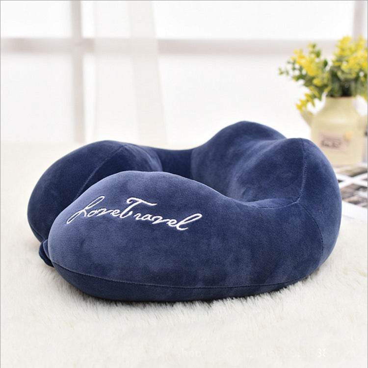 Custom Creative U Travel Pillow Shaped Plane Travel Sambo U-shaped Pillow Neck Pillow Neck Guard Spot Wholesale - Mubimart