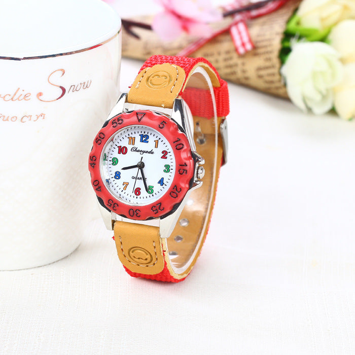 Cute Cartoon Children Watch Girl Boy Electronic Watch - Mubimart -  