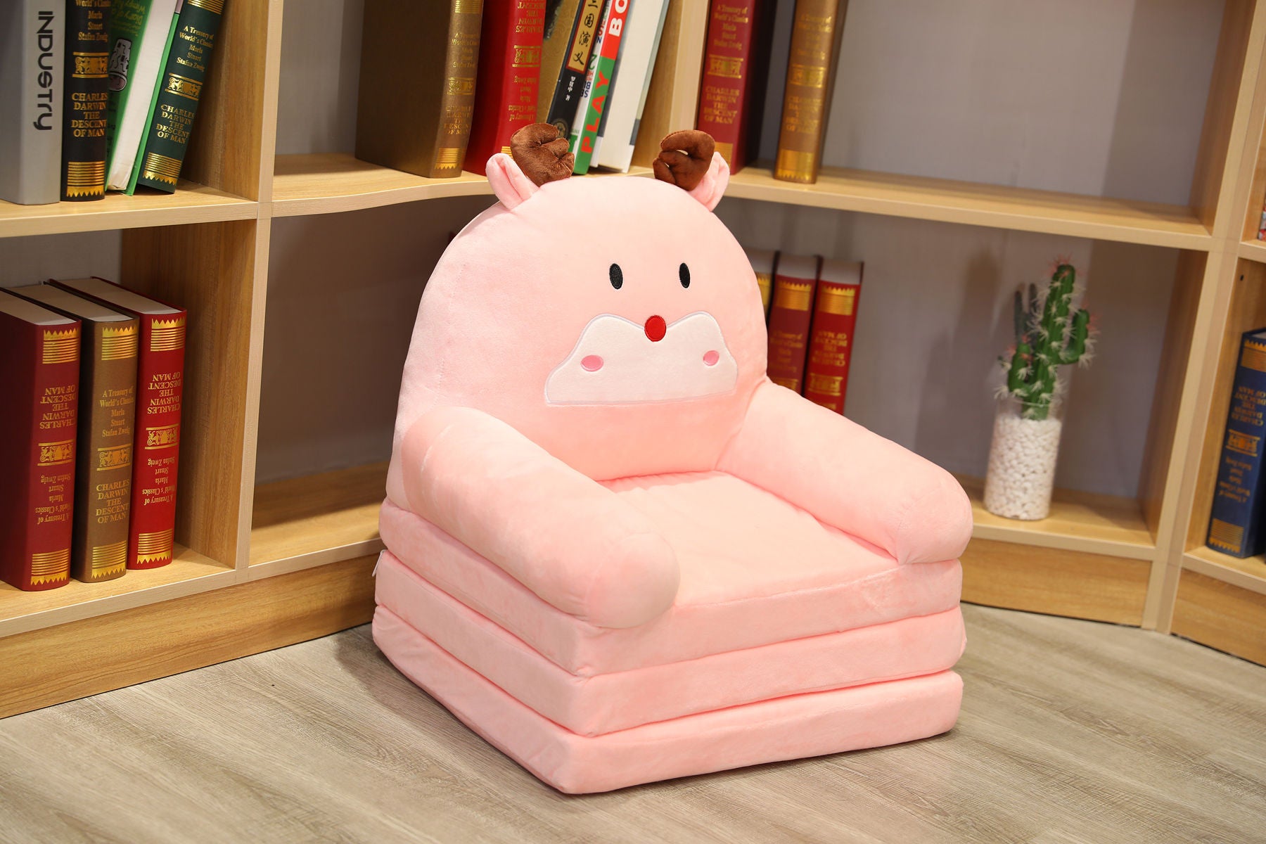 Cute Cartoon Shape Kids Sofa Chair - Mubimart -  