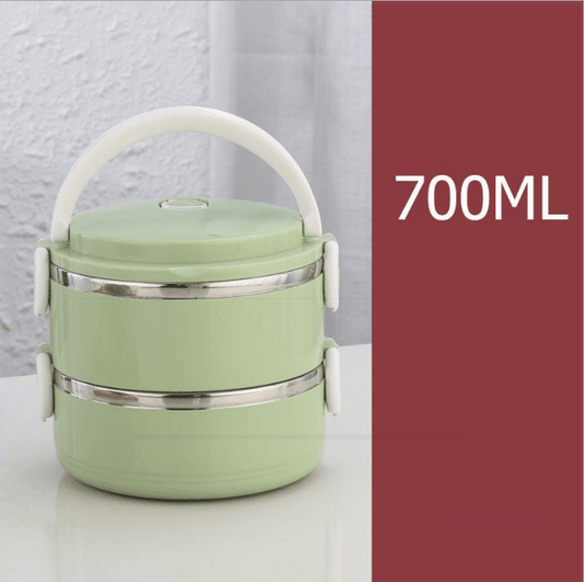 Cute Japanese Lunch Box For Kids School Portable Food Container Stainless Steel - Mubimart