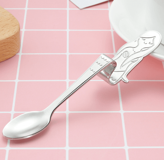 Cute Mermaid Coffee Spoon - Mubimart