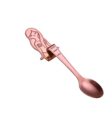 Cute Mermaid Coffee Spoon - Mubimart -  