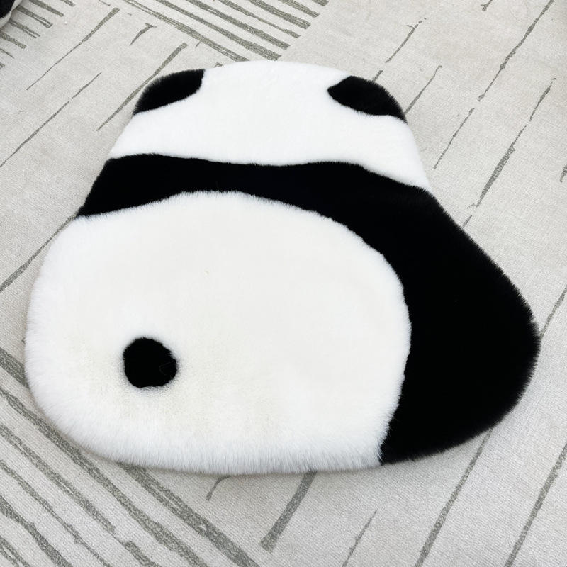 Cute Panda Back View Bedside Pillow Cushion - Mubimart -  