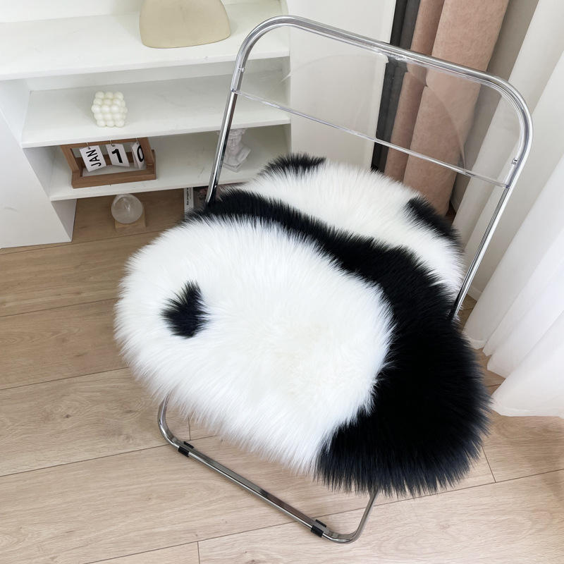 Cute Panda Back View Bedside Pillow Cushion - Mubimart -  