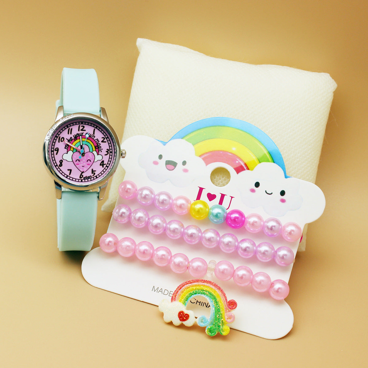 Cute Silicone Children Bracelet Watch - Mubimart -  