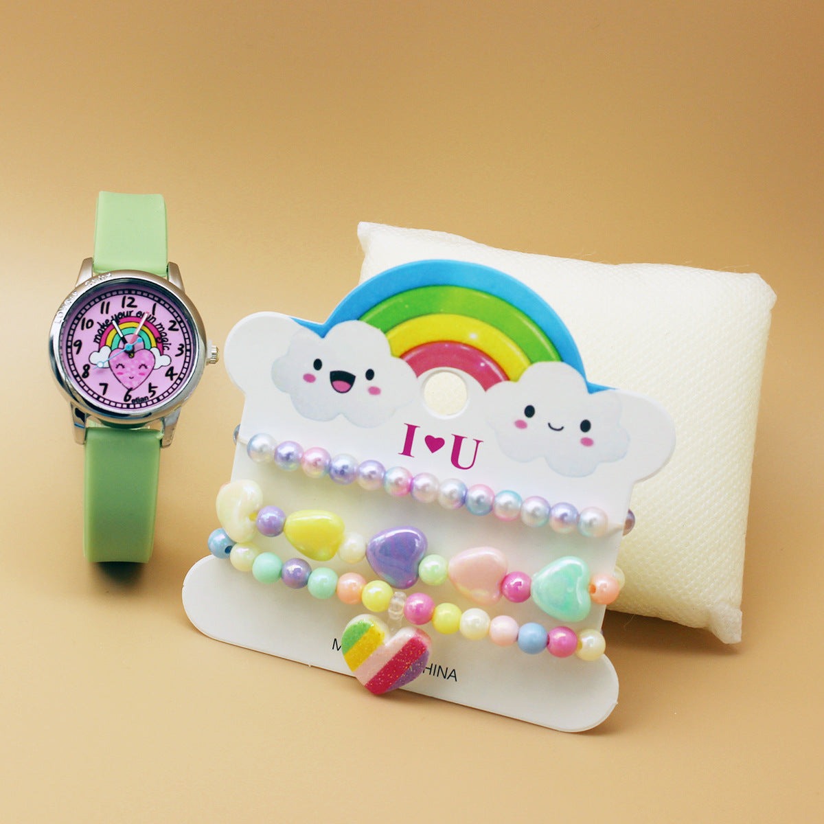 Cute Silicone Children Bracelet Watch - Mubimart -  