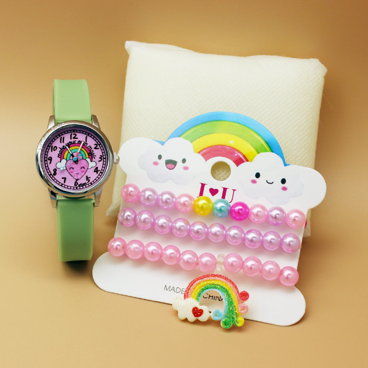 Cute Silicone Children Bracelet Watch - Mubimart -  