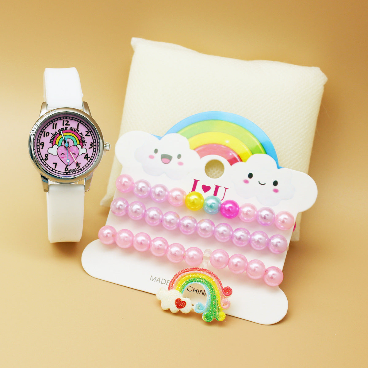 Cute Silicone Children Bracelet Watch - Mubimart -  