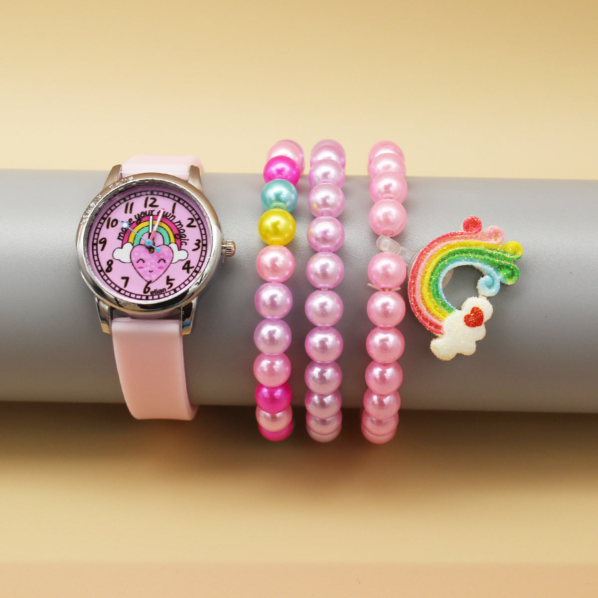 Cute Silicone Children Bracelet Watch - Mubimart -  