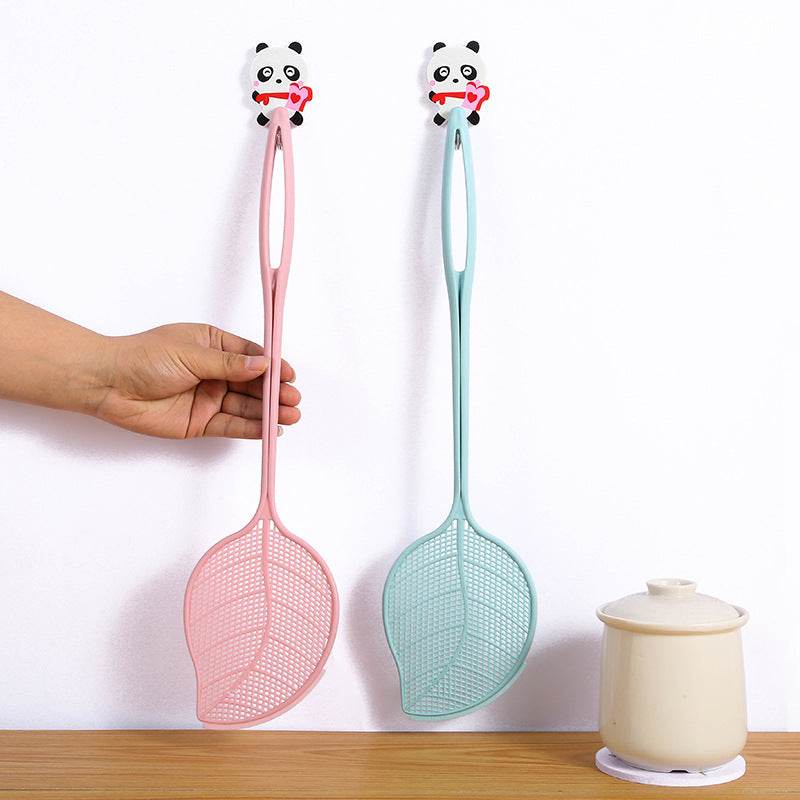 Cute Thickened Long Handle Mosquito Swatter Household Fly - Mubimart
