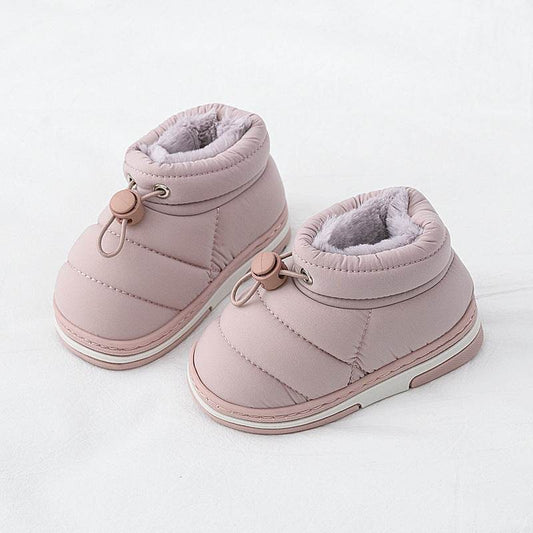 Cute Warm Boy And Girl Home Cotton Drag Bag With - Mubimart