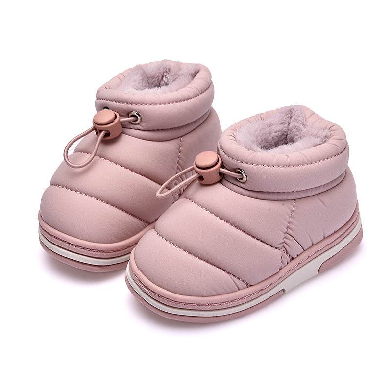 Cute Warm Boy And Girl Home Cotton Drag Bag With - Mubimart