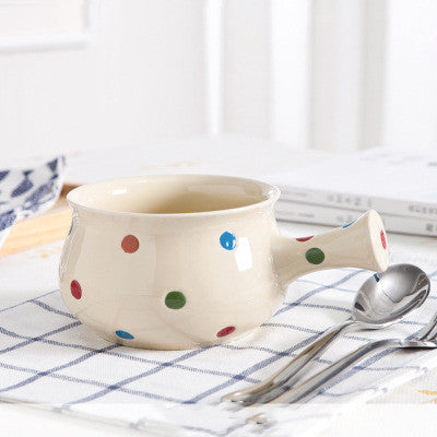 Cute dessert bowl soup bowl set - Mubimart -  