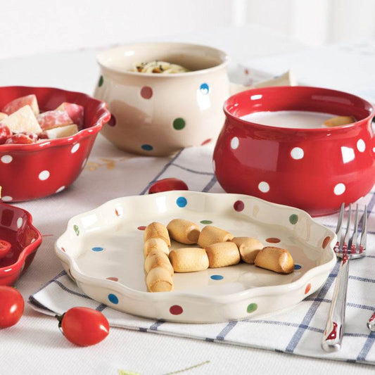 Cute dessert bowl soup bowl set - Mubimart