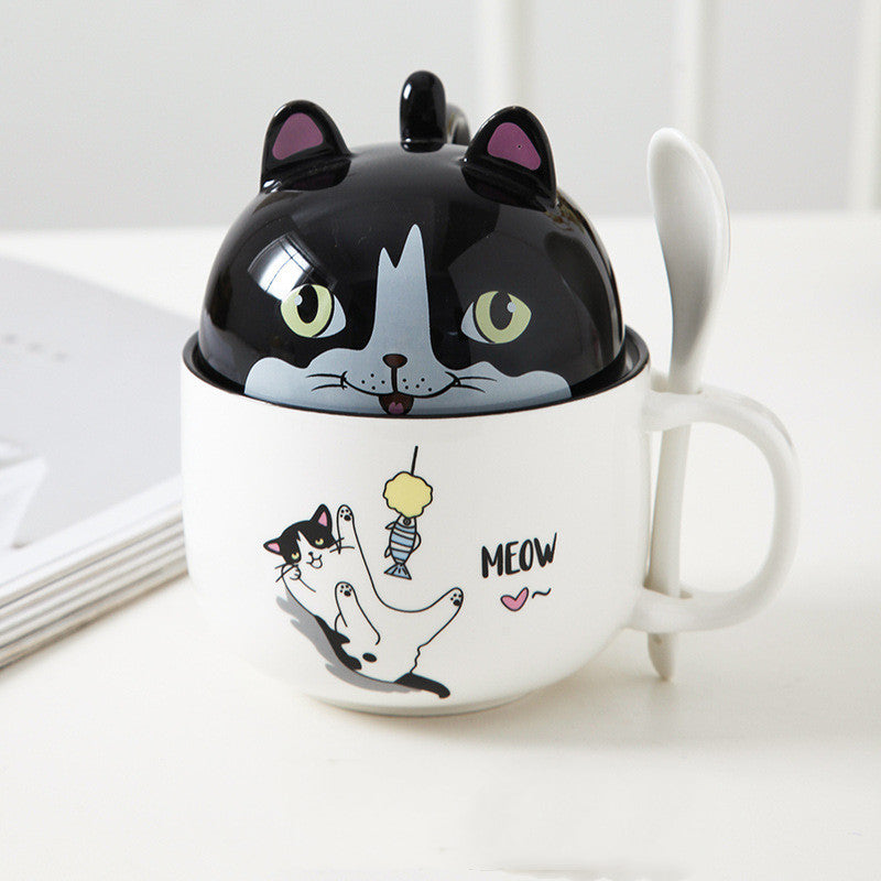 Cute  large capacity coffee mug - Mubimart -  