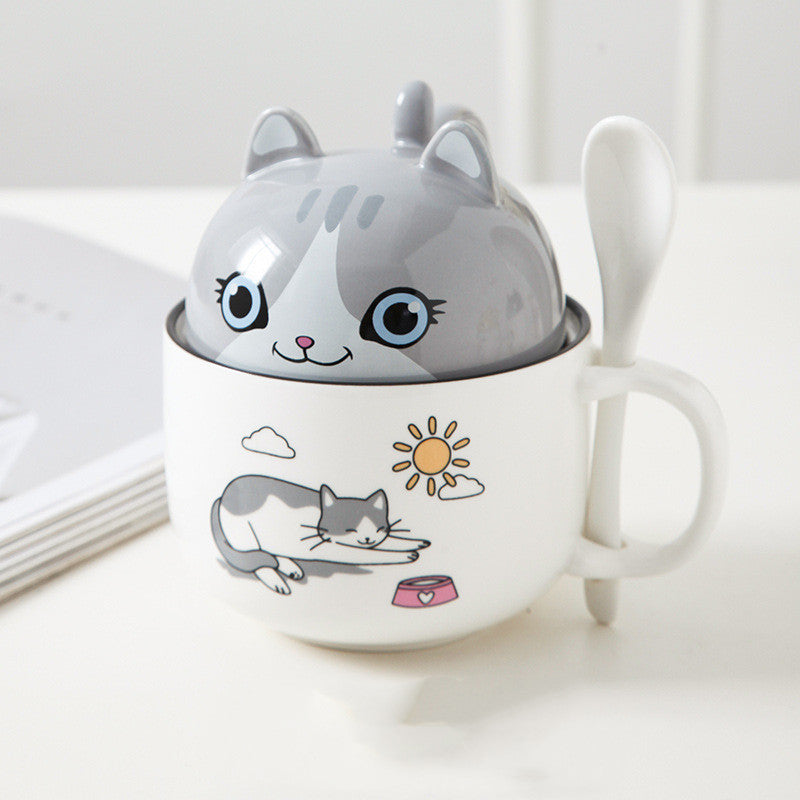 Cute  large capacity coffee mug - Mubimart -  