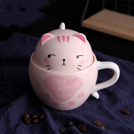 Cute large capacity coffee mug - Mubimart