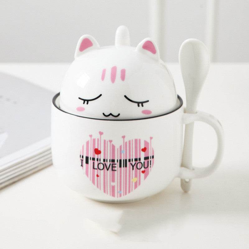 Cute large capacity coffee mug - Mubimart