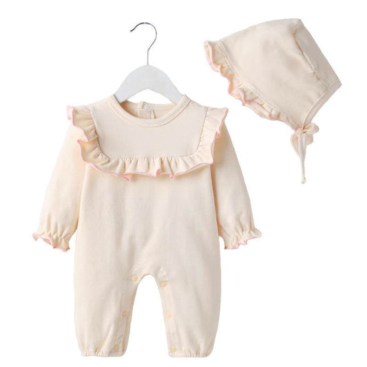 Cute mombei baby girl princess baby girl autumn clothes - Mubimart