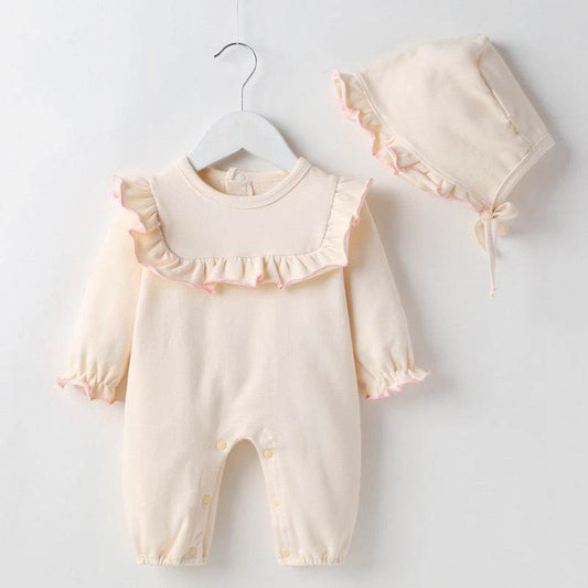Cute mombei baby girl princess baby girl autumn clothes - Mubimart