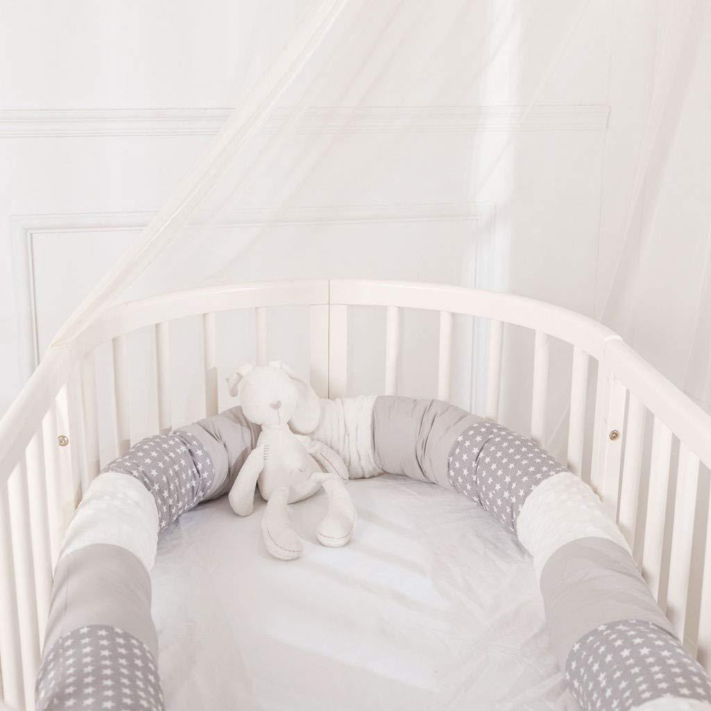 Cylindrical crib bed surrounded by pure cotton - Mubimart - Crib 