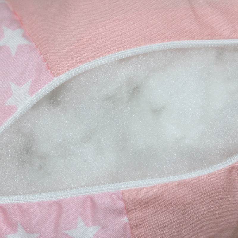 Cylindrical crib bed surrounded by pure cotton - Mubimart