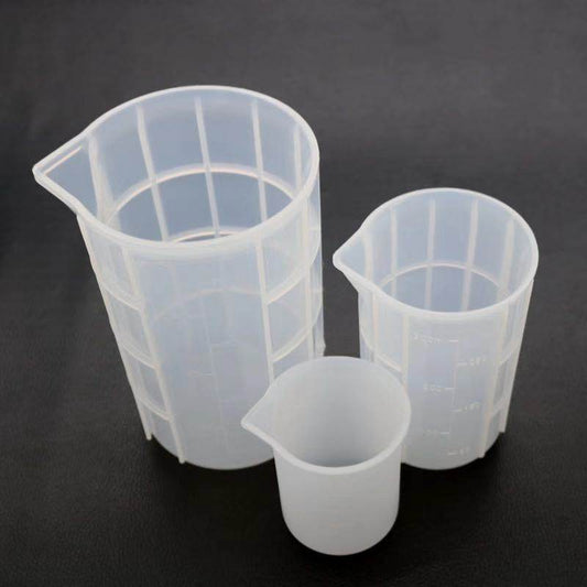 DIY Crystal Epoxy Silicone Mold Measuring Cup - Mubimart