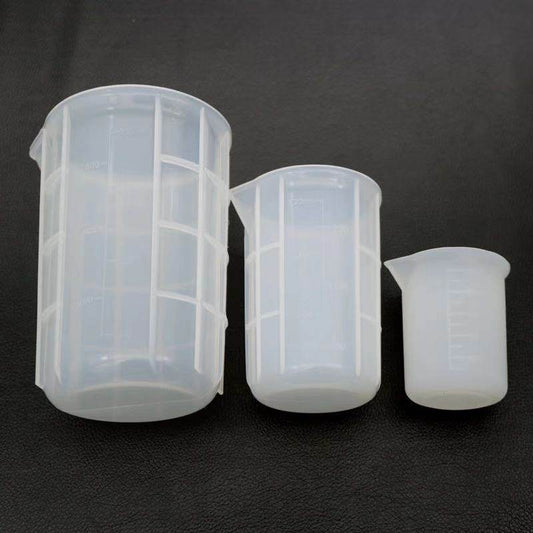 DIY Crystal Epoxy Silicone Mold Measuring Cup - Mubimart