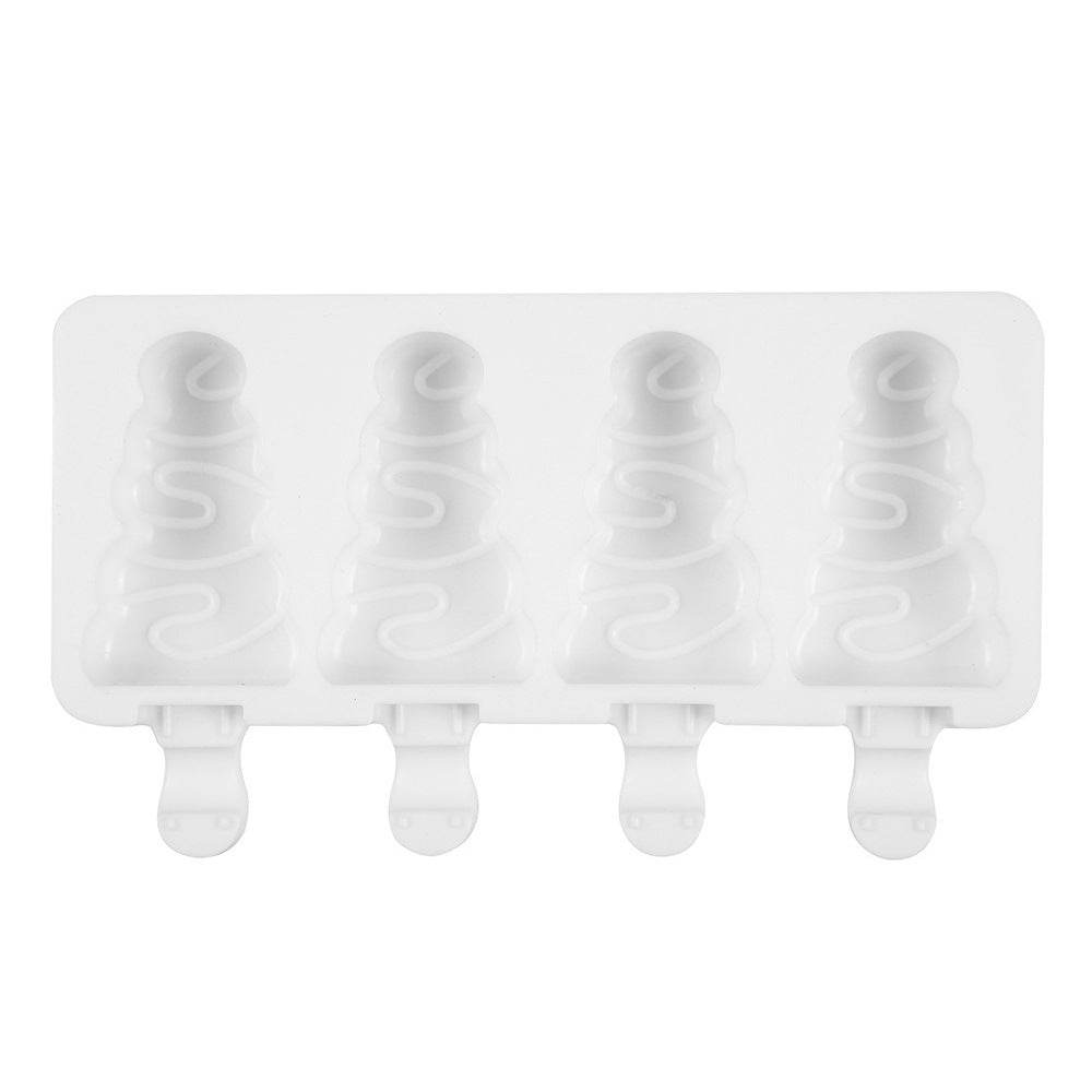 DIY Ice Cream Mold Handmade Conjoined Ice Cream Mold Multi-style Silicone - Mubimart