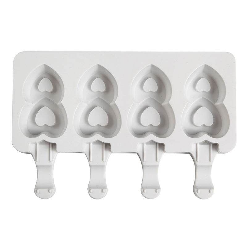 DIY Ice Cream Mold Handmade Conjoined Ice Cream Mold Multi-style Silicone - Mubimart