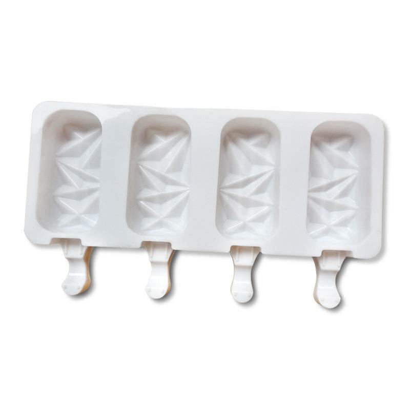 DIY Ice Cream Mold Handmade Conjoined Ice Cream Mold Multi-style Silicone - Mubimart
