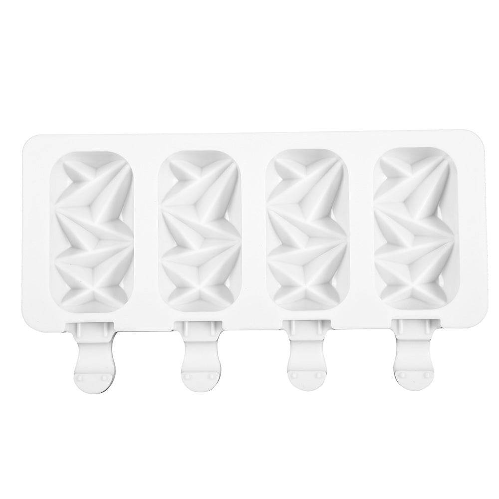 DIY Ice Cream Mold Handmade Conjoined Ice Cream Mold Multi-style Silicone - Mubimart