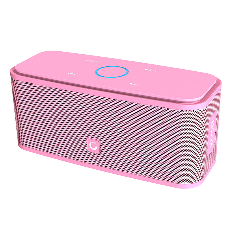 DOSS SoundBox Touch Control Bluetooth Speaker 2*6W Portable Wireless Speakers Stereo Sound Box with Bass and Built-in Mic - Mubimart -  