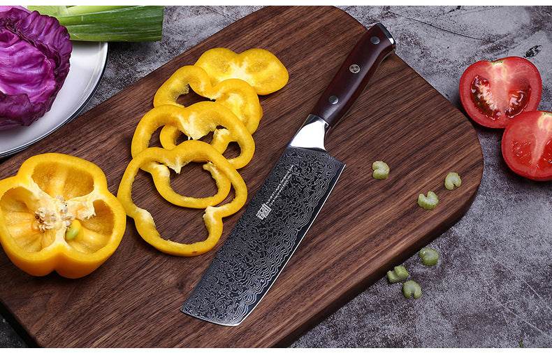 Damascus Six-piece Knife Set Chef's Special Knife - Mubimart